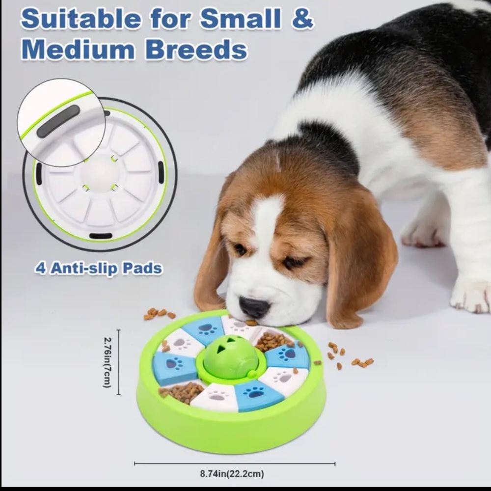 NIB 🪢 Slow Feeder & Puzzle Dog Bowl - Picture 3 of 7